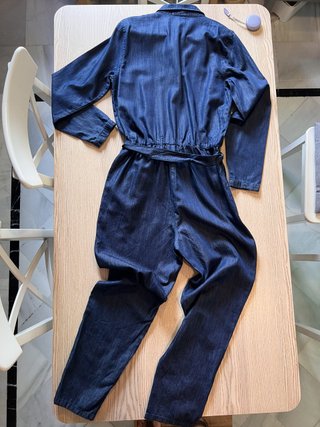 Bonobo Dark Blue Denim Jumpsuit NEW with Tags
