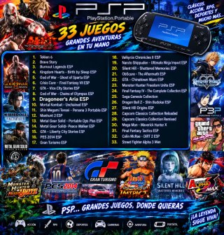 🇮🇨 PSP 2004 + Giochi + Accessori