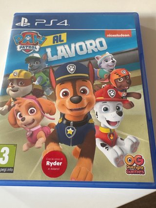 Juego PS4 PAW Patrol: Al Lavoro