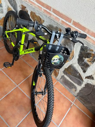 Bicicleta MTB Btwin 24 pulgadas