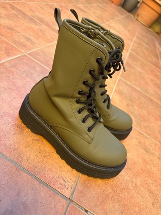Botas Militares Verde Oliva