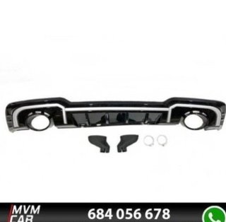 Difusor Trasero Audi A3 2016 4 Puertas Look RS3 AB