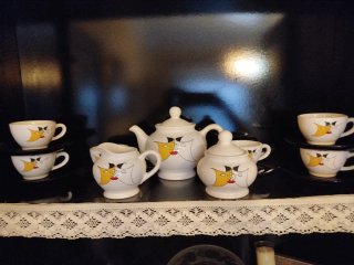 Juego de té completo cerámica