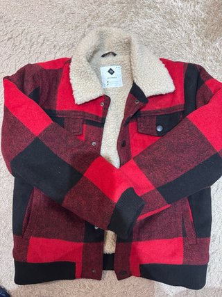 Chaqueta cuadros talla 9-10