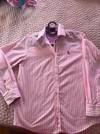 Camisa Piel de Toro Rosa Talla XS