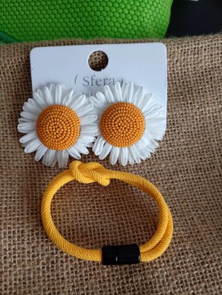 Set Pendientes y Pulsera Sfera