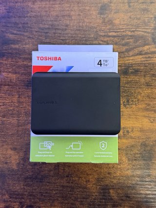 Disco 4TB Externo Toshiba Canvio