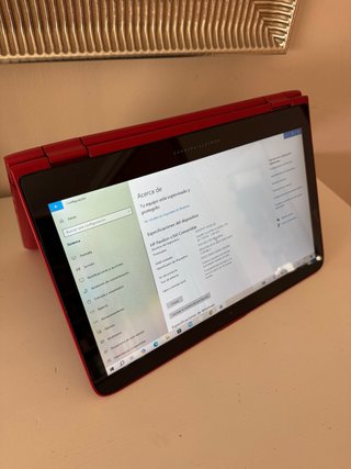 Portátil HP Pavilion x360 Convertible Rojo