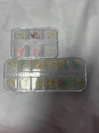 Kit manualidades perlas y dijes