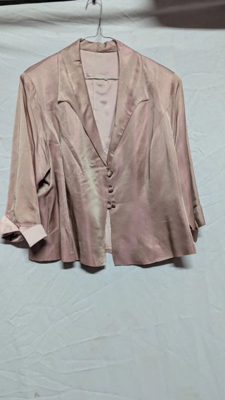 Chaqueta Elegante Fiesta Oro Rosa