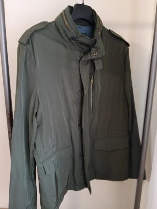 Parka Cortefiel Hombre Talla M Verde