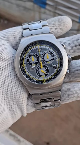 Orologio Swatch Irony Chrono James Bond