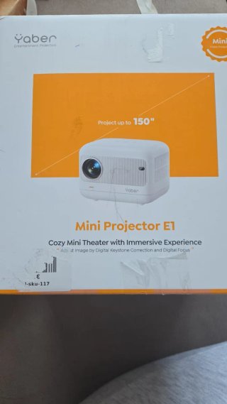 Mini proyector Yaber hasta 150