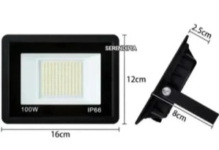 3 FOCOS LED 100W IP66