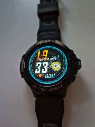 Smartwatch Infantil 4G Negro con ubicación y SOS