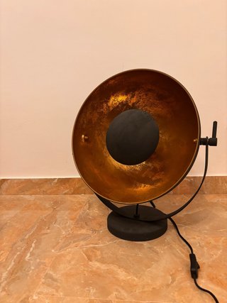 Lampada Maisons Du Monde Metallo Nero Oro