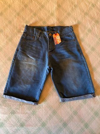 Pantalones vaqueros cortos niño topway
