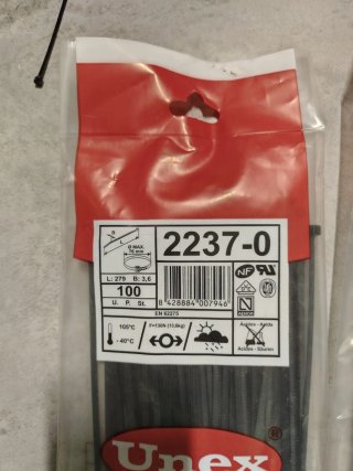 LOTE 4.250 BRIDAS UNEX – MATERIAL PROFESIONAL