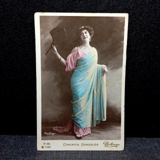 Postal Antigua Conchita Gonzales Reutlinger 1914