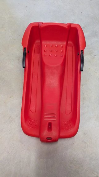 Trineo de Nieve Rojo