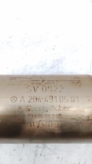 933069 TUBO ESCAPE COMPLETO MERCEDES-BENZ CLASE C (W203) BER