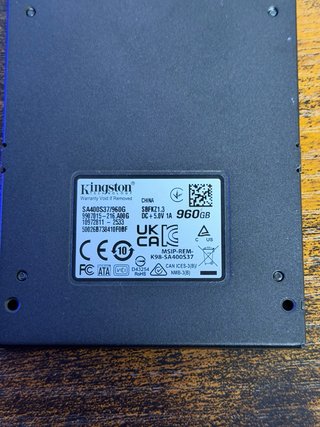 SSD 960GB Kingston A400