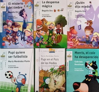 BARCO DE VAPOR-PRIMEROS LECTORES 1-2€/LOTE 6-10€