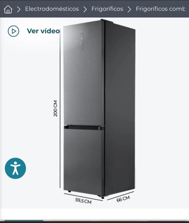 Frigorífico Bolero CoolMarket Combi 405