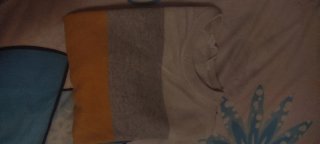 Jersey de rayas multicolor talla 6/8