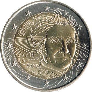 2 € Francia 2018 Simone Veil