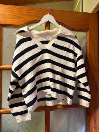 Jersey Mango Rayas Talla M