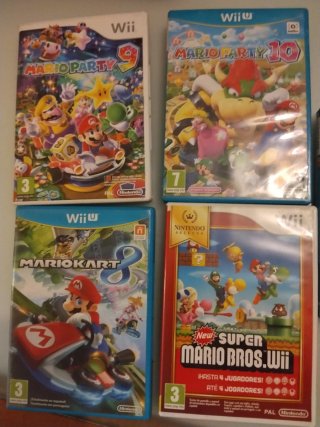 Giochi Wii e Wii U: 40€ ciascuno