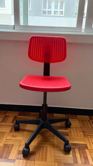 Silla Escritorio Ikea Roja