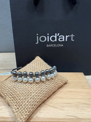 Pulsera Joid'art Plata y Perlas