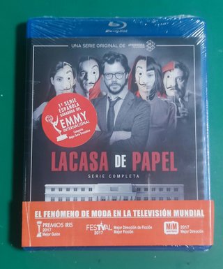 NUEVO Pack Blu-ray La Casa De Papel Precintado