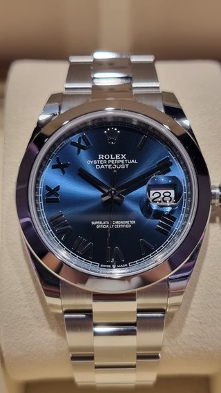 Rolex Datejust 41mm Esfera Azul Ref. 126300