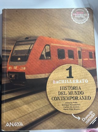 Historia del Mundo Contemporáneo, 1 Bachillerat...