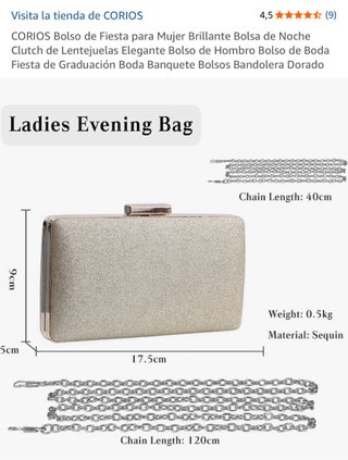 Bolso de Fiesta Brillante