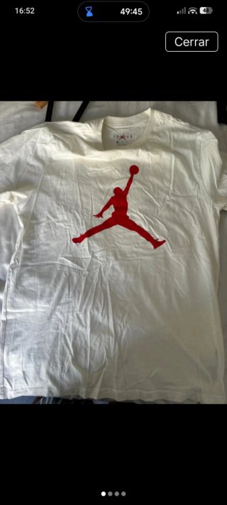 Camiseta Jordan Blanca