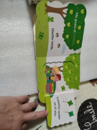 Libro aprende colores