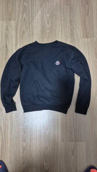 Sudadera Moncler Negra Logo