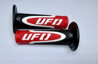 Puños goma manillar UFO Rojo/Negro