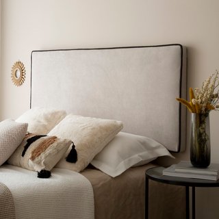 Cabecero Banak 150cm Beige y Negro