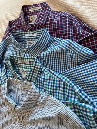 Pack 4 Camisas L.L. Bean Vintage