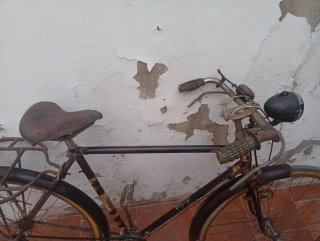 Bicicleta antigua clásica