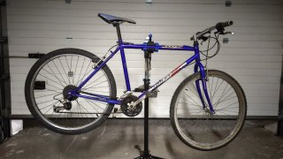 Bicicleta de Montaña Azul
