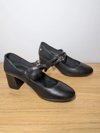 Zapatos Mimao Negros Talla 36 Sin Estrenar