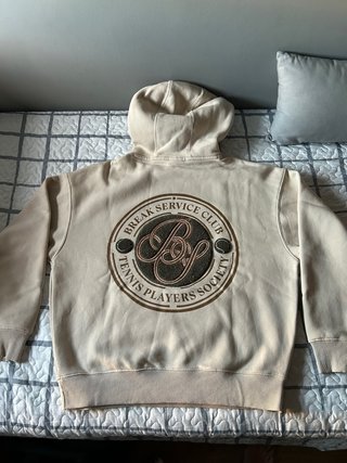 Sudadera Pull&Bear Tenis Beige Talla M
