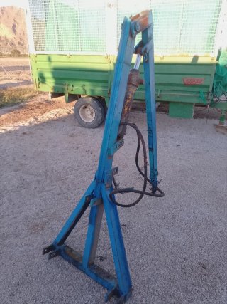 Grúa Pluma Hidráulica Reforzada cultivadores