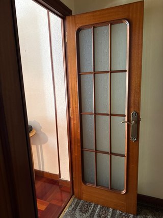 4 Puertas de Madera con Cristal